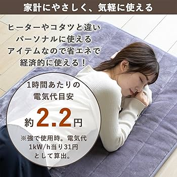 Amazon | [山善] 洗える どこでもカーペット 180×80cm 省エネ